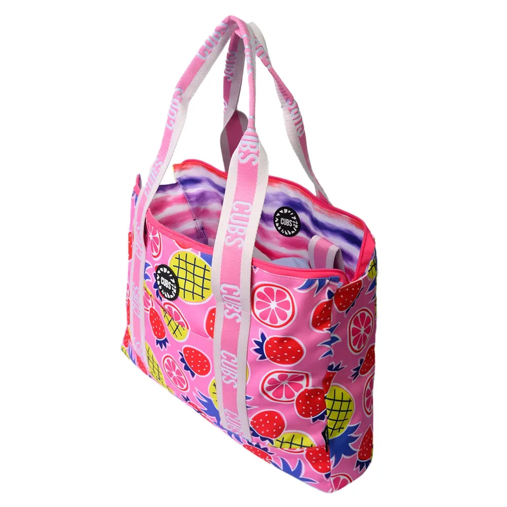 Cubs Beach Bag – Pineapple & Strawberry