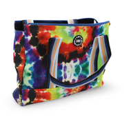 Cubs Always Tanned Tie Dye & Black Double Face Tote Bag