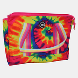 Fuchsia Tie Dye Double Face Tote Bag