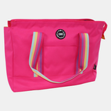Fuchsia Tie Dye Double Face Tote Bag