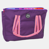 Deep Purple Tie Dye & Very Purple Double Face Tote Bag