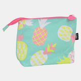 Pastel Pineapples Scales Medium Pouch Beach Bag