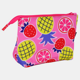 Pineapple and Strawberry Medium Pouch Beach Bag