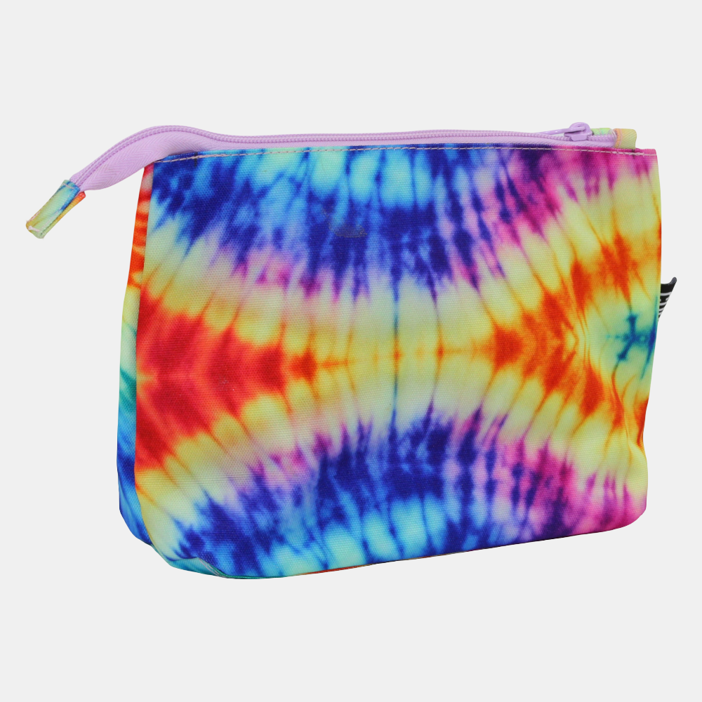Lilac Dreams Tie Dye Medium Pouch Beach Bag