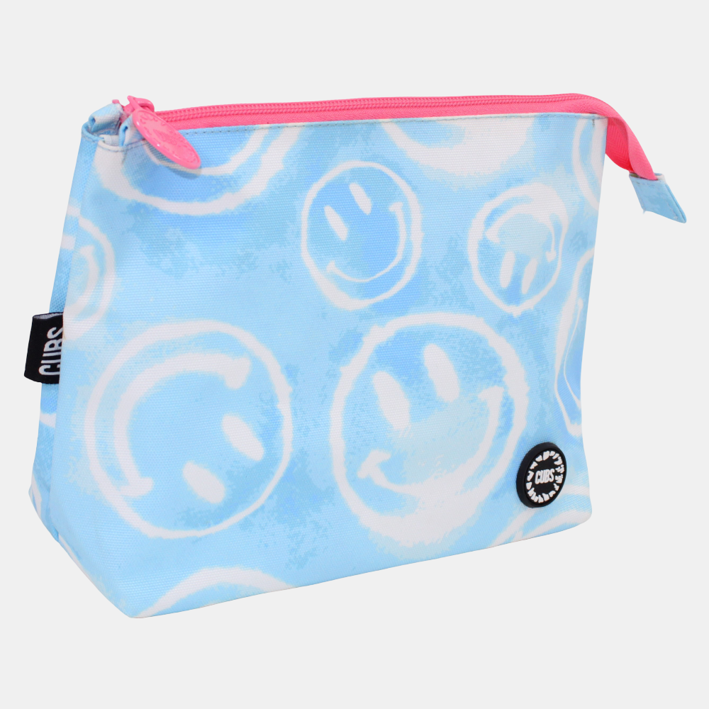 Smiley Clouds Medium Pouch Beach Bag