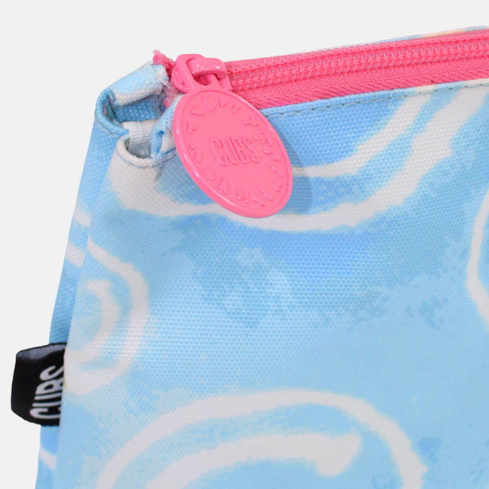 Smiley Clouds Medium Pouch Beach Bag