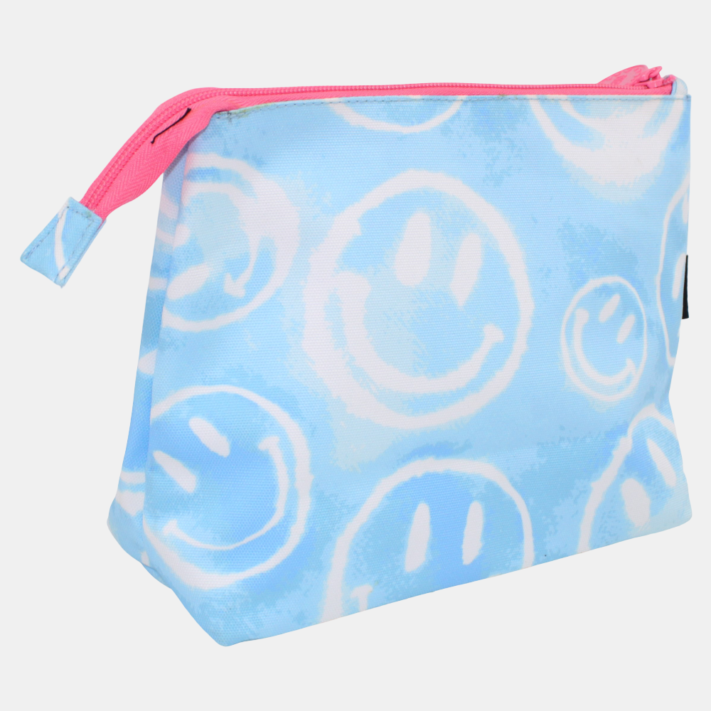 Smiley Clouds Medium Pouch Beach Bag