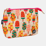 Ice Cream Medium Pouch Beach Bag