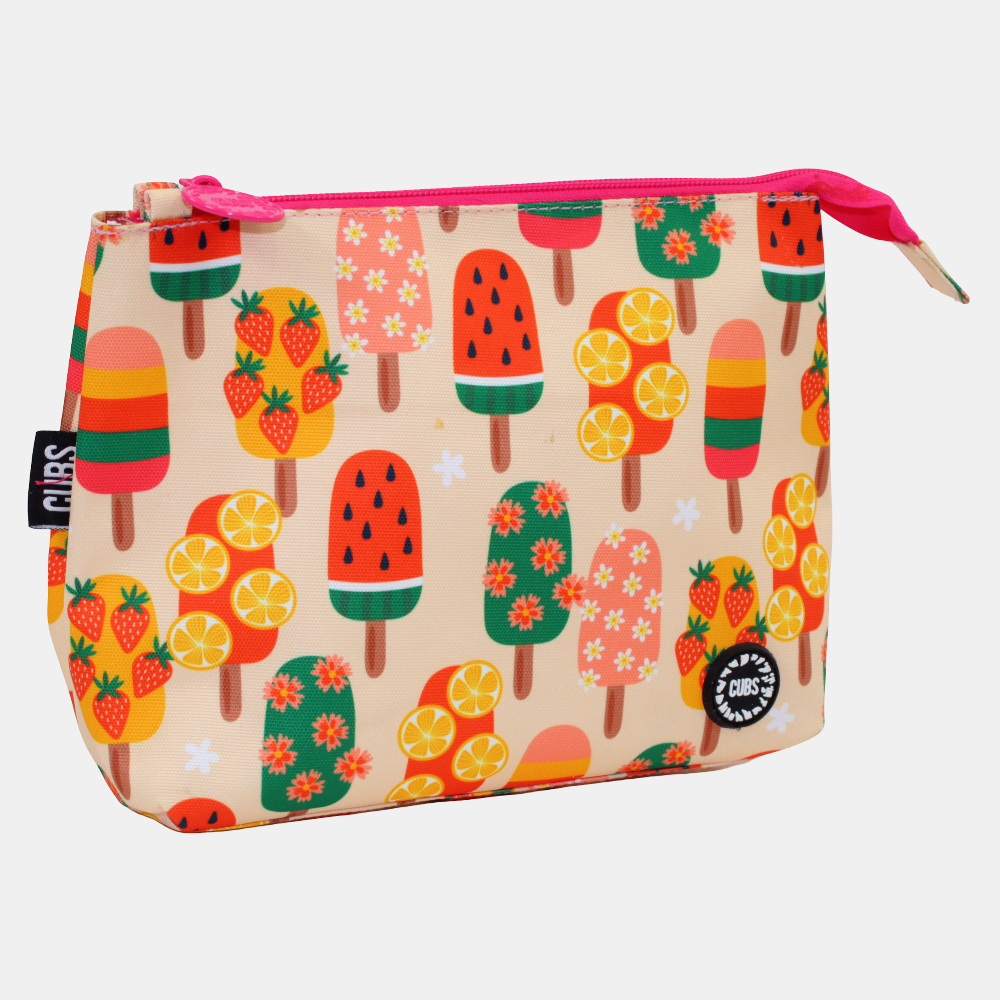 Ice Cream Medium Pouch Beach Bag