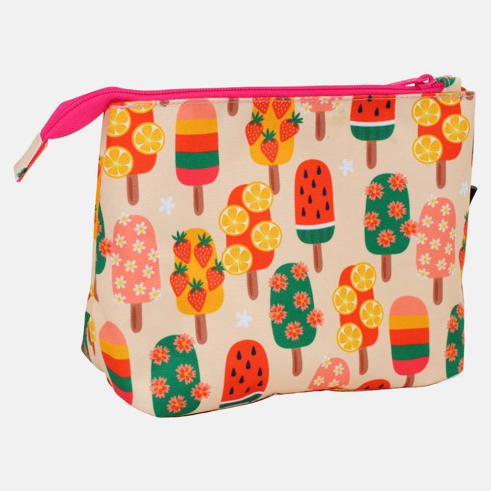 Ice Cream Medium Pouch Beach Bag