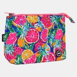 Fuchsia Lemon 2 Medium Pouch Beach Bags
