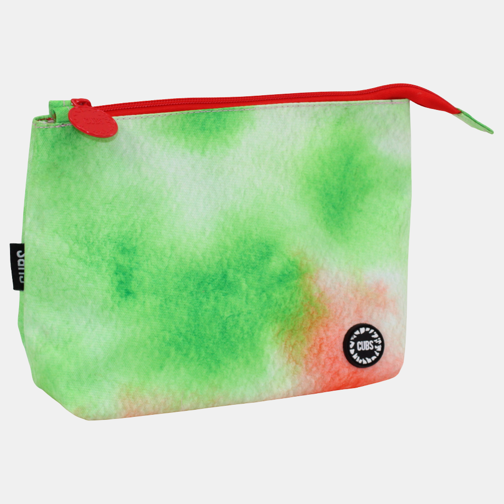 Green Watermelon Cocktail Medium Pouch Beach Bag