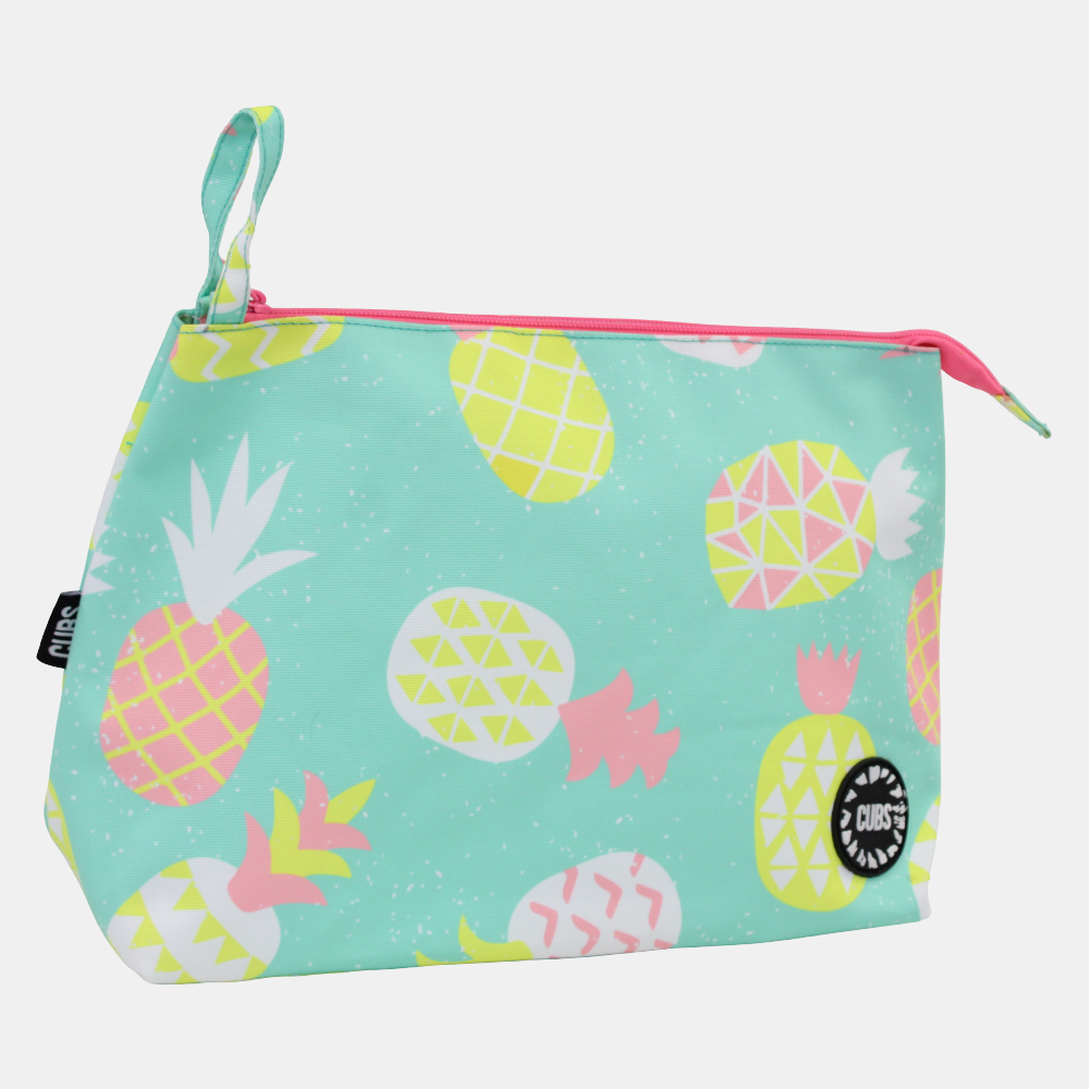 Pastel Pineapples Large Pouch