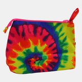 Fuchia Tie Dye Large Pouch