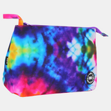 Deep Purple Tie Dye Large Pouch