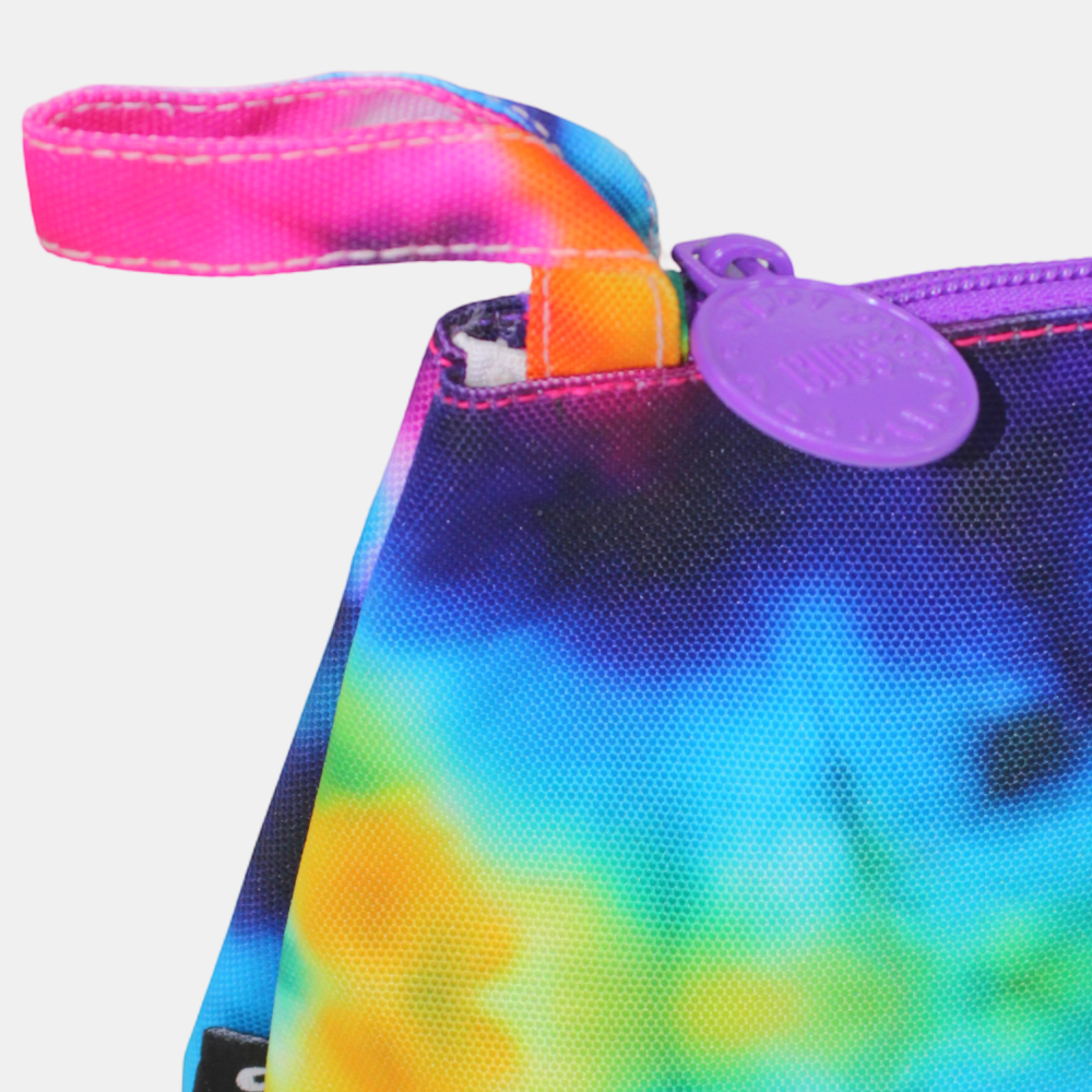 Deep Purple Tie Dye Large Pouch