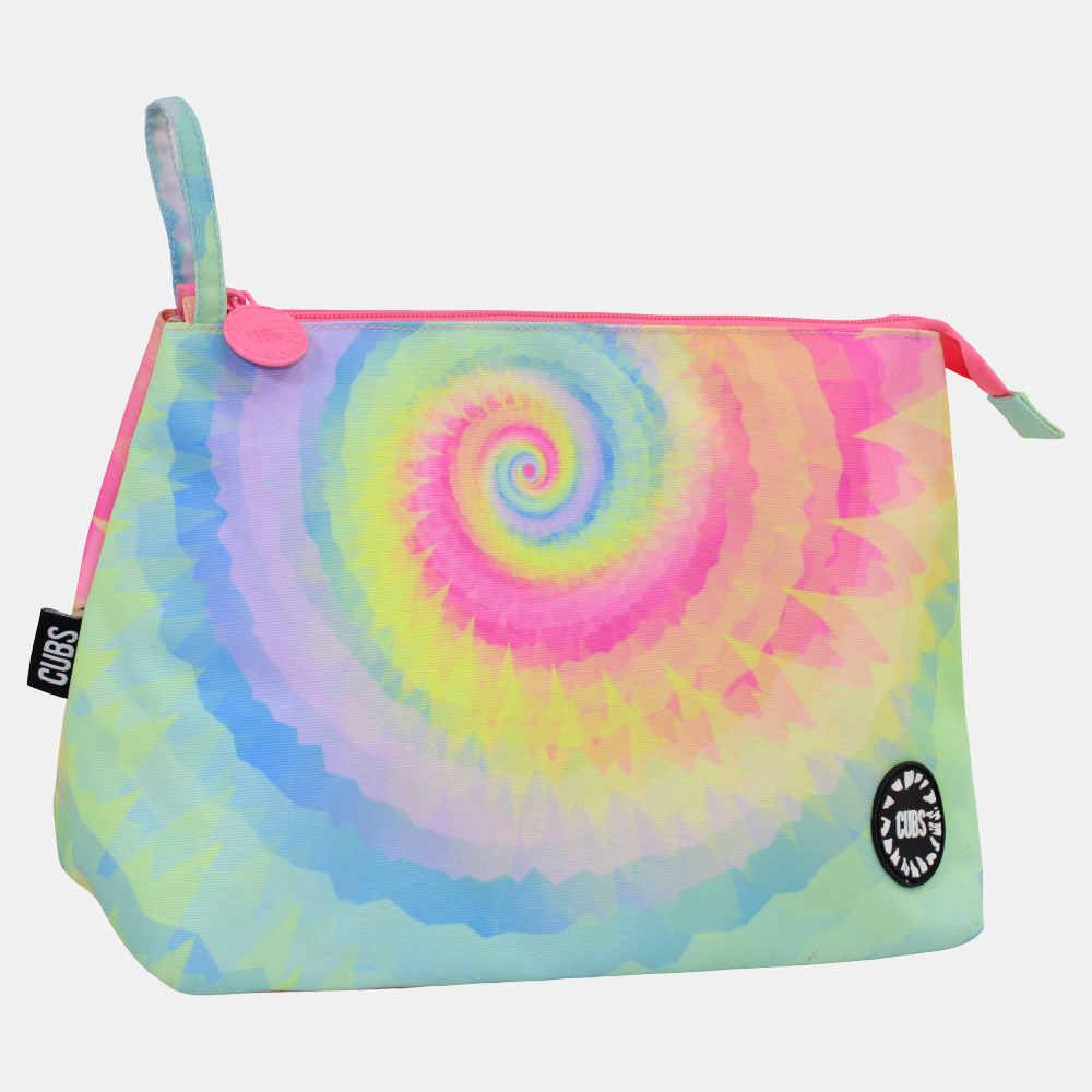 Pastel Tie Dye Large Pouch