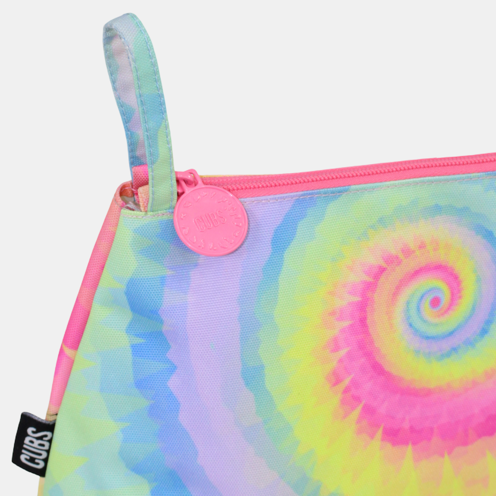 Pastel Tie Dye Large Pouch