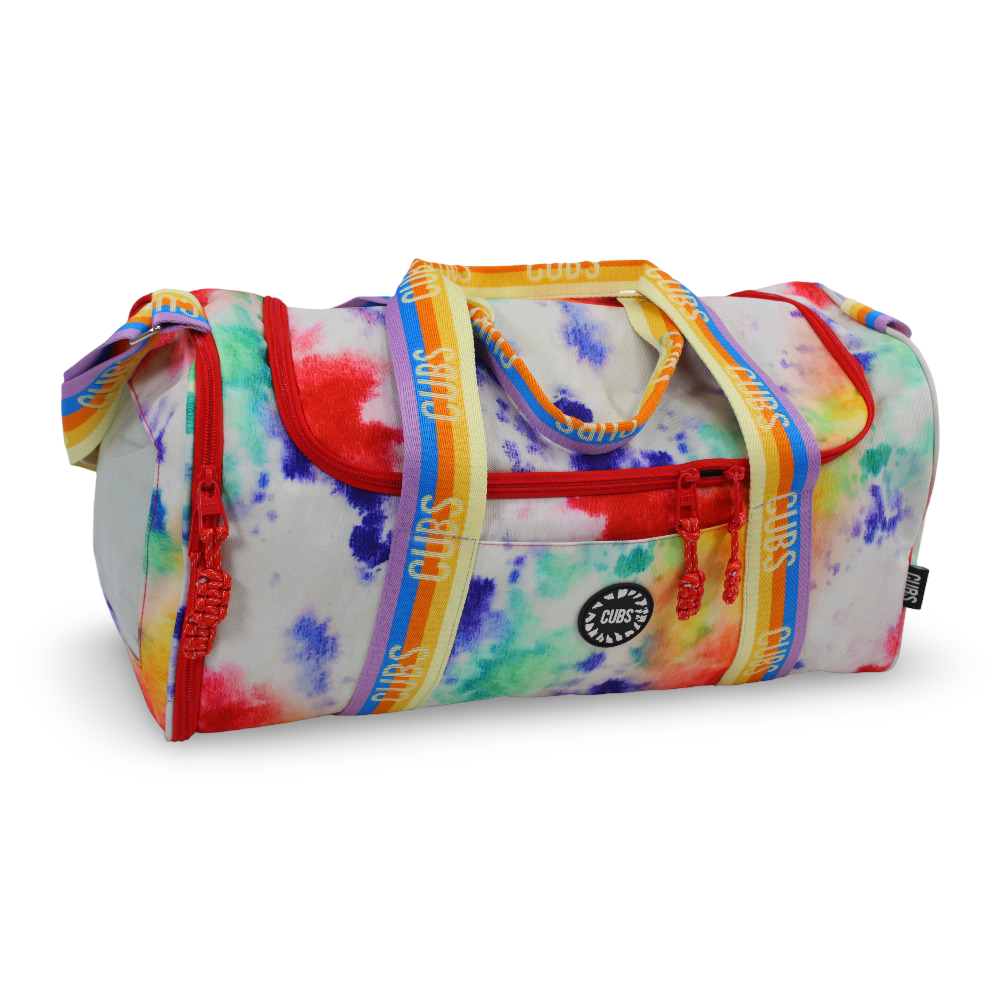 Smudged Paint Large Duffel One Side Pocket