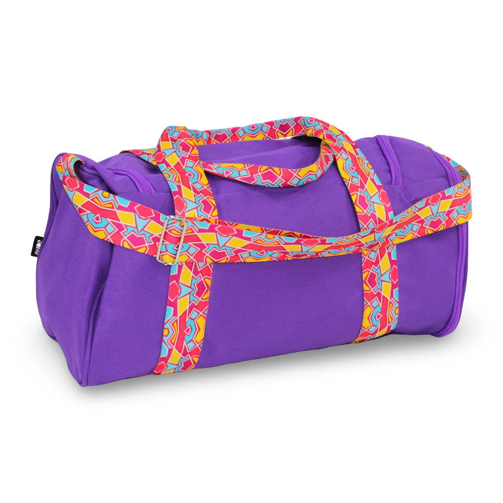 Lilac Dreams Large Duffel One Side Pocket