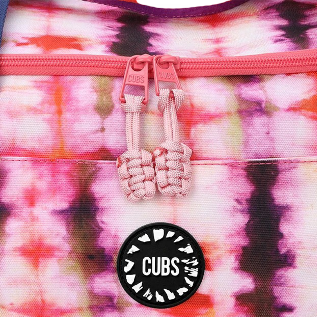 Cubs Tie Dye Art Large Duffel Two Pockets