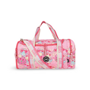 Cubs Smiley Faces Large Duffel Two Pockets