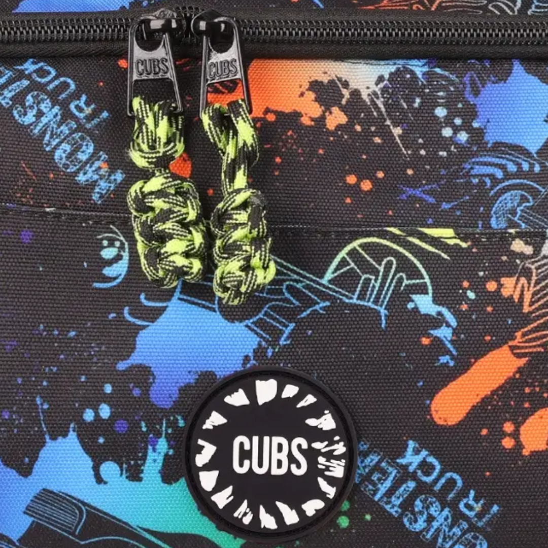 Cubs Monster Truck Large Duffel Two Pockets