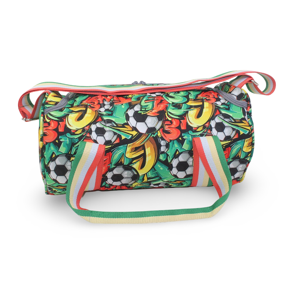 Cubs Football Graffiti Medium Duffel Bag