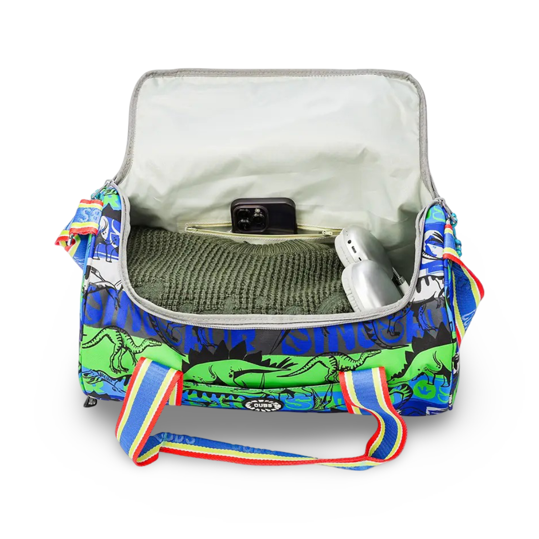 Cubs Dino Dinosour Medium Duffel