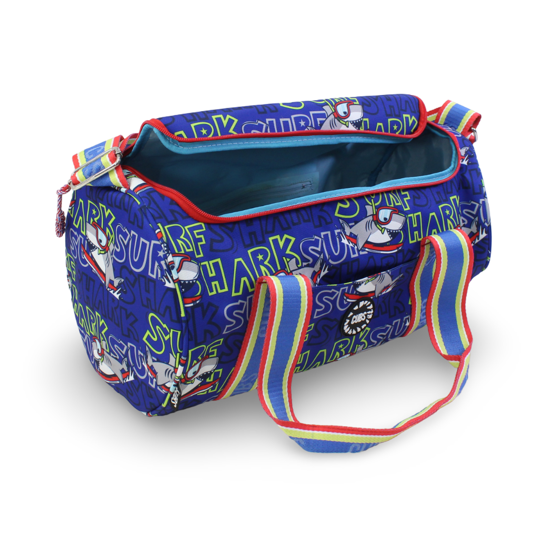 Cubs Surf Sharks Medium Duffel Bag