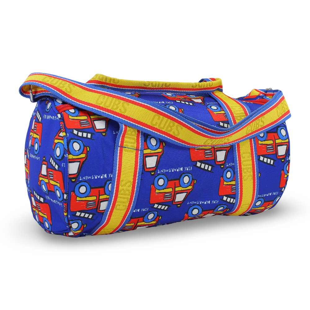 Cubs Fire Trucks Medium Duffel Bag