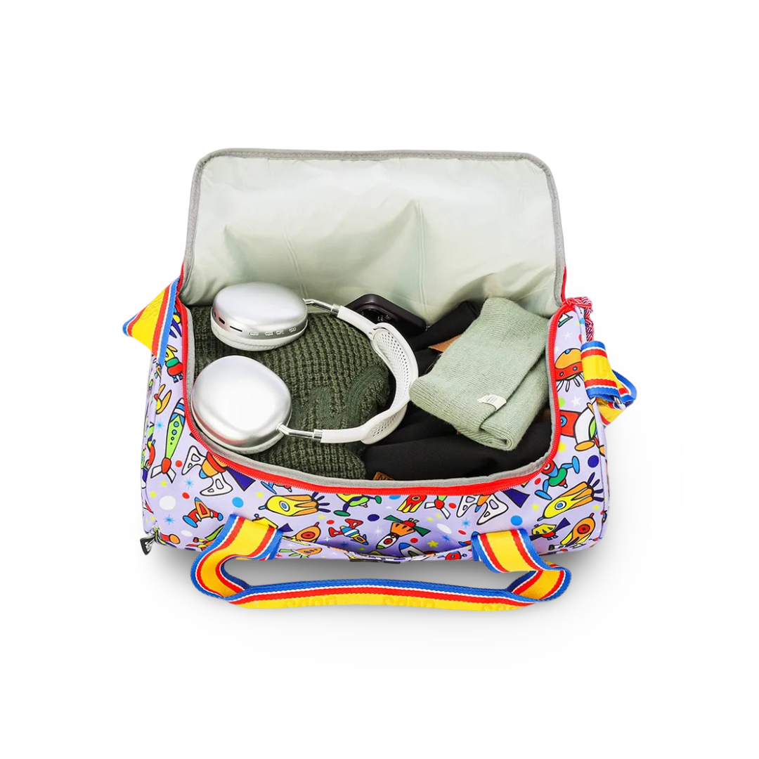 Cubs Space Ships Medium Duffel Bag