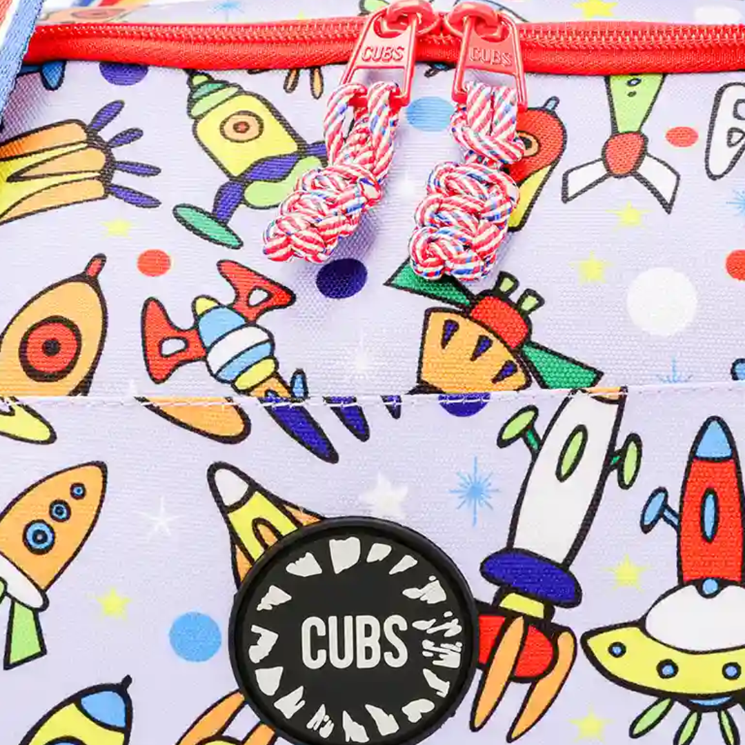 Cubs Space Ships Medium Duffel Bag