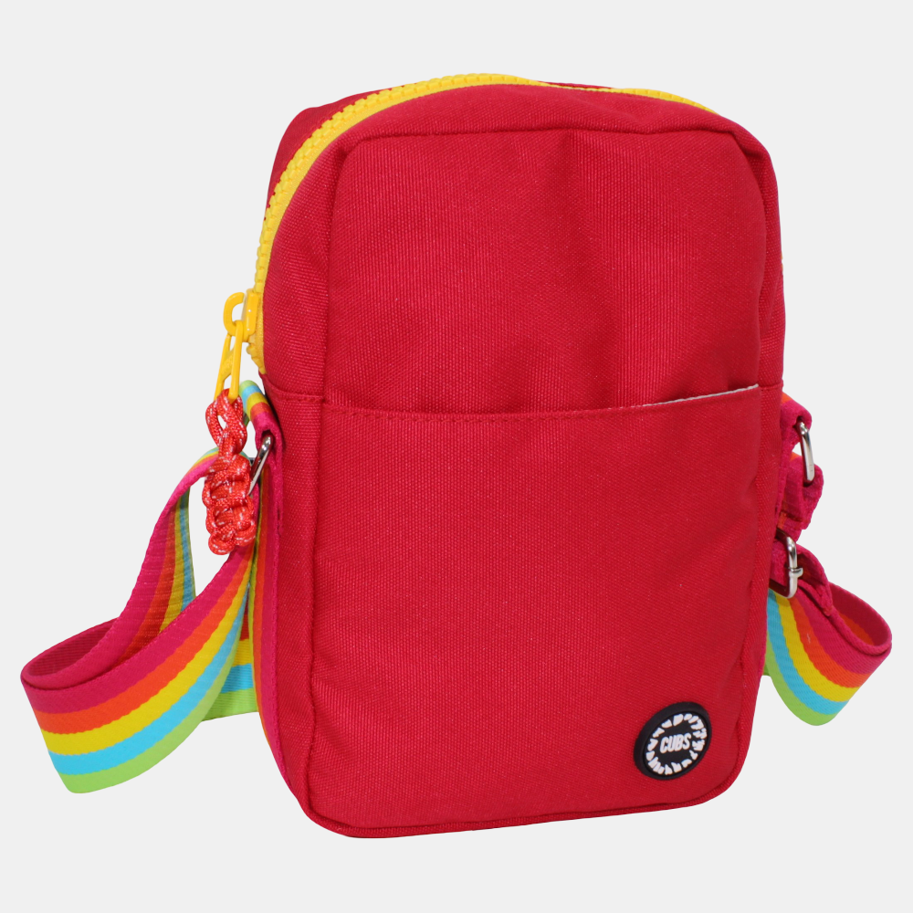 Dark Red Cross Body Bag