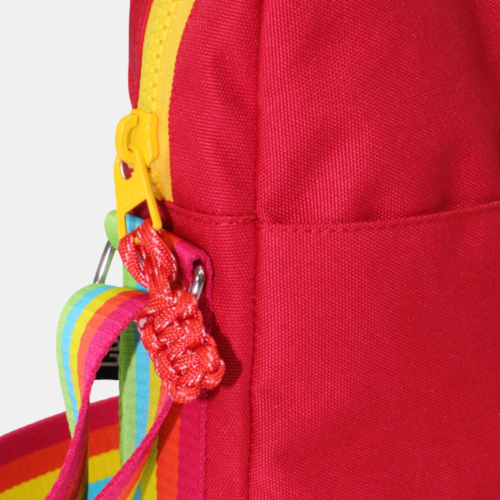 Dark Red Cross Body Bag