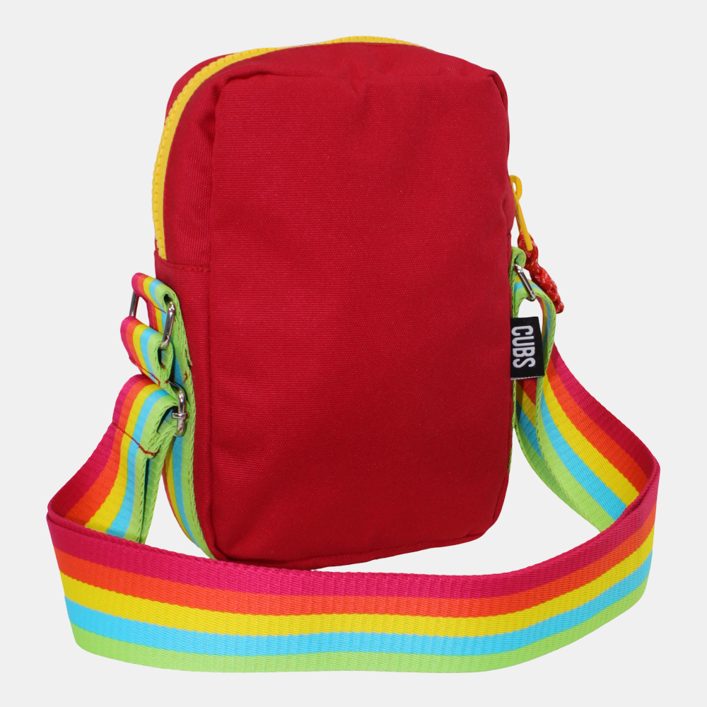 Dark Red Cross Body Bag