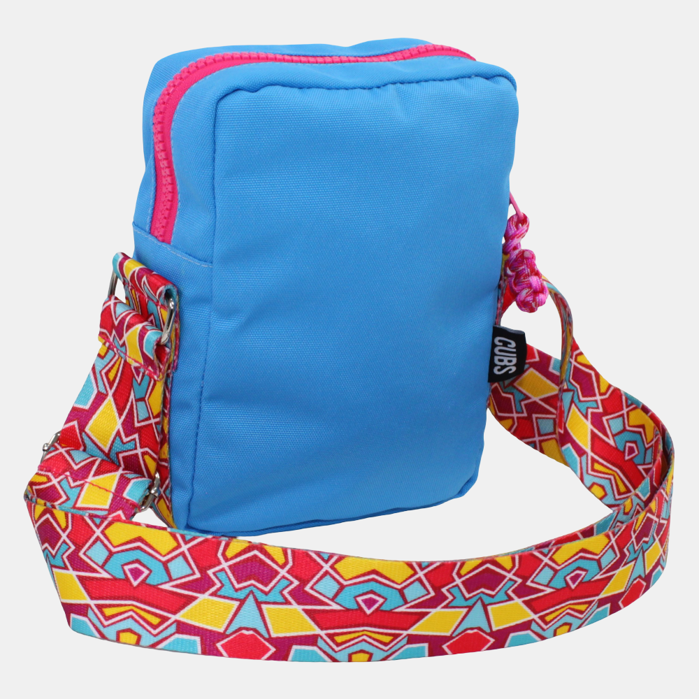 Blue/Pink Cross Body Bag