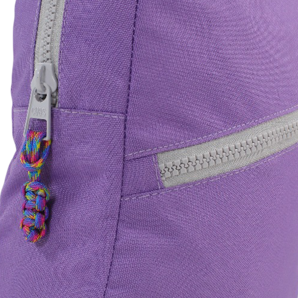 Cubs Sling with Front Zipper – Lilac/Grey