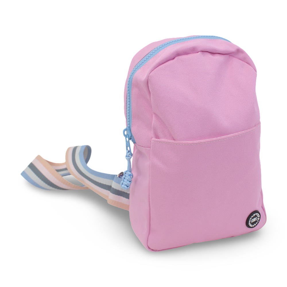 Cubs Sling with Front Pocket - Light Pink