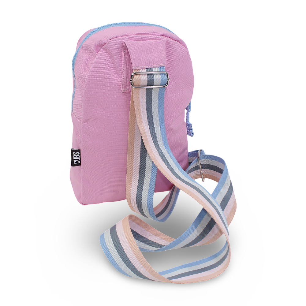 Cubs Sling with Front Pocket - Light Pink