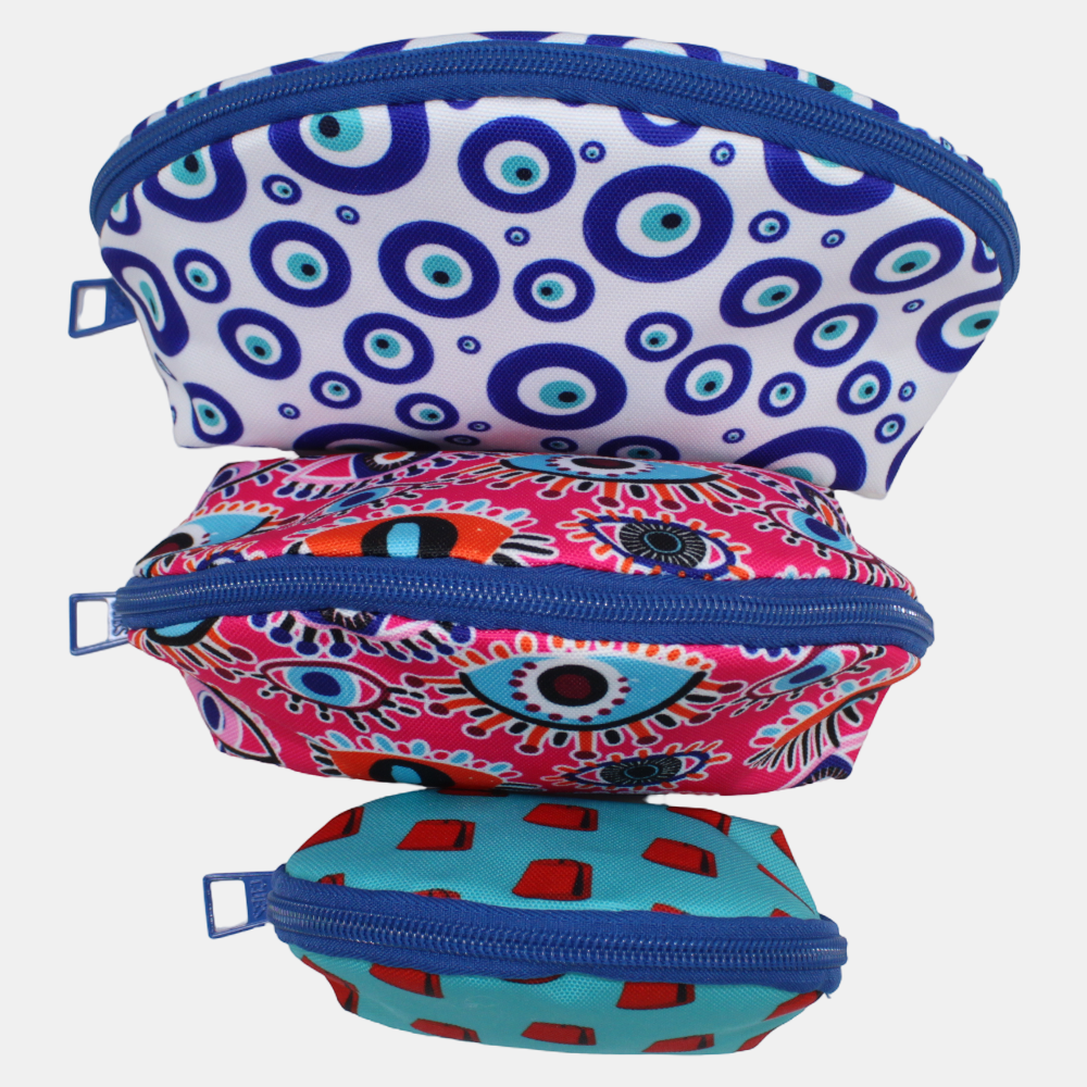 Turkish Delights Make-Up Round Bags