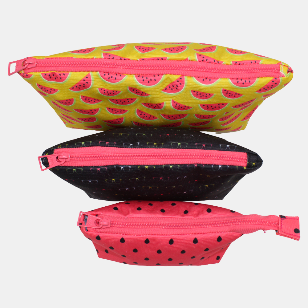 Sunglasses & Melons Make-Up Rectangular Bags