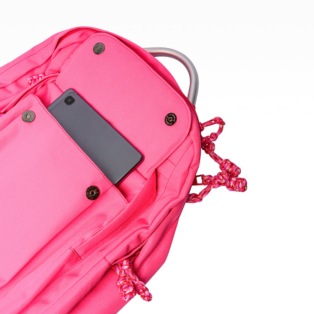 Cubs Neon Pink Backpack – XXL 20 Inches