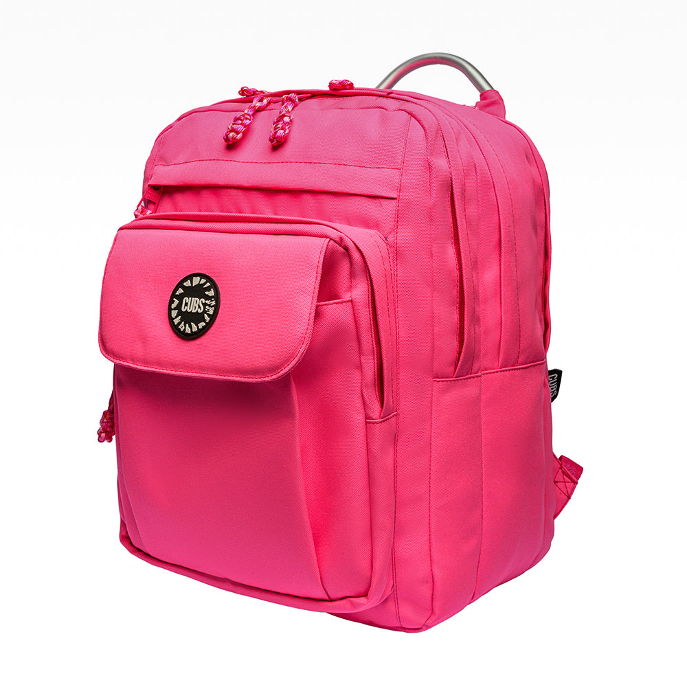 Cubs Neon Pink Backpack – XXL 20 Inches