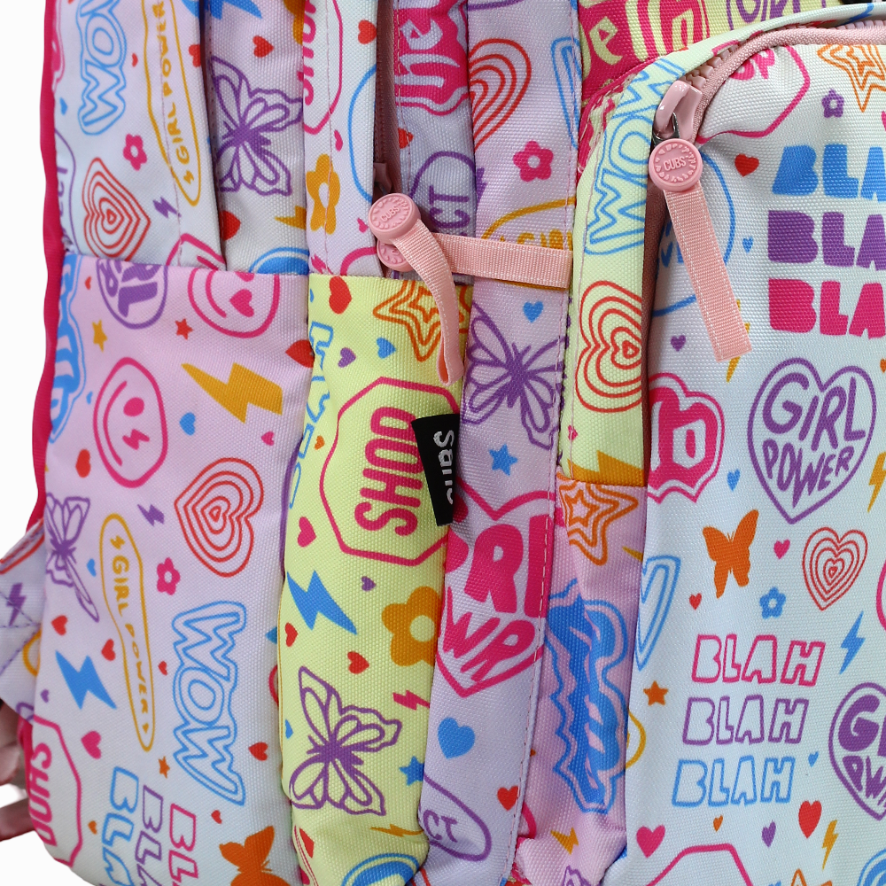 Cubs Hello Girl Power Backpack - 16 Inches
