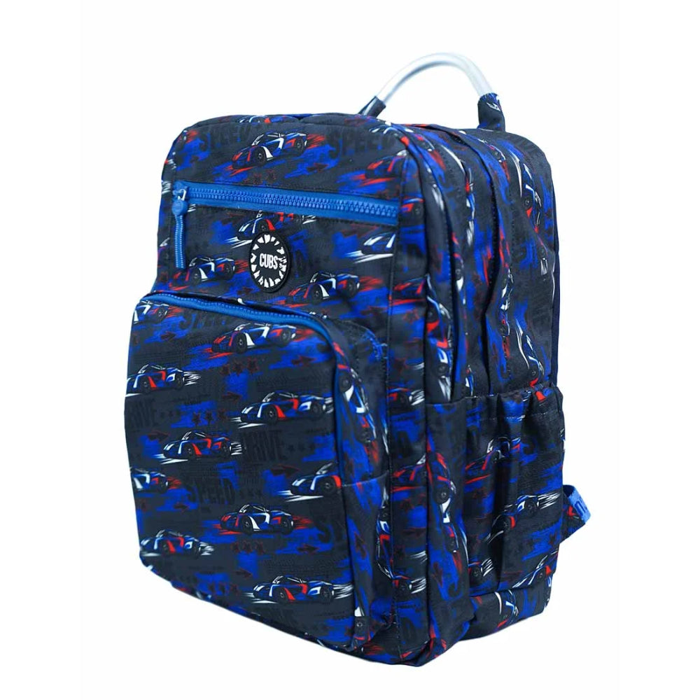 Cubs Navy Blue Speed Drive Senior Backpack - 24 Inches