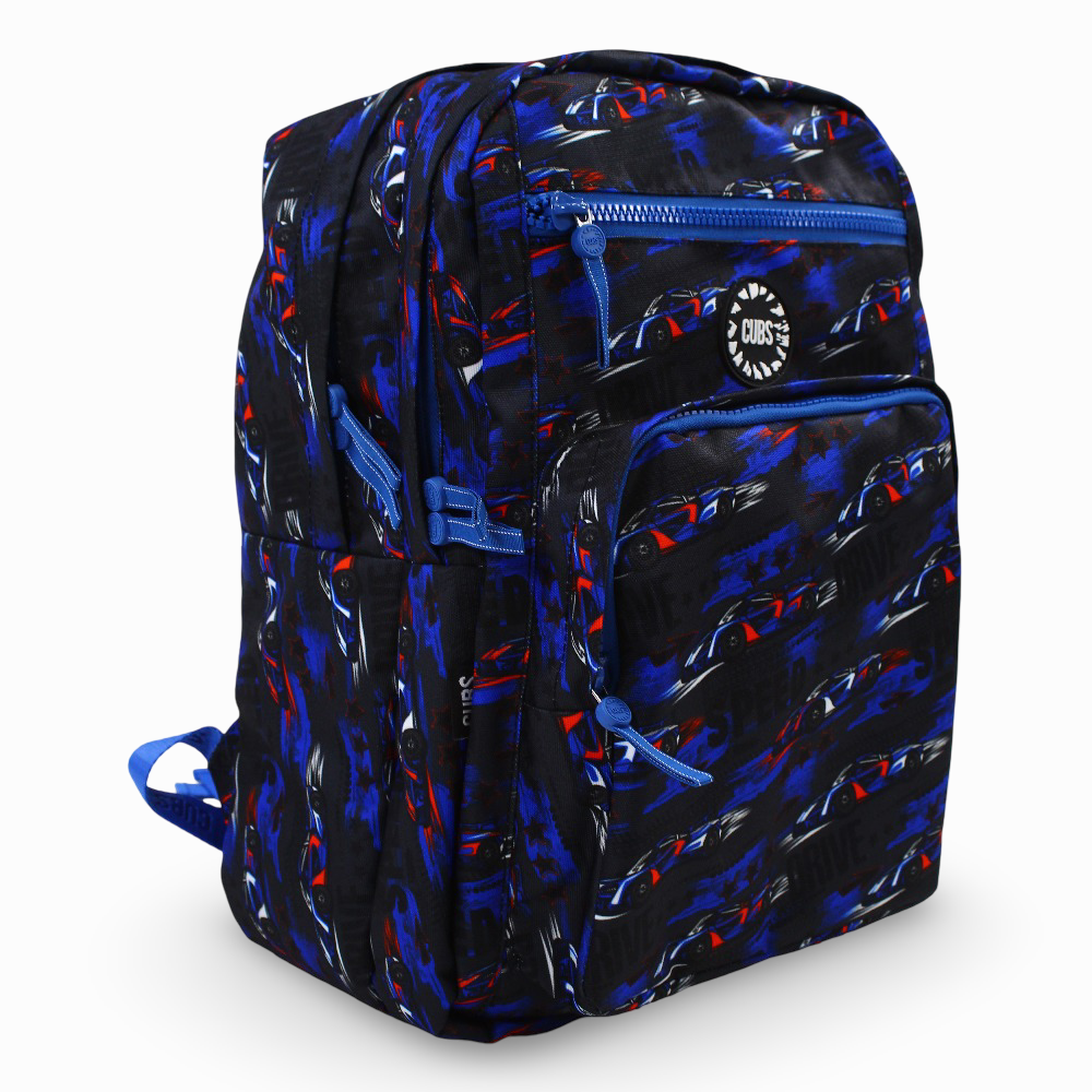 Cubs Navy Blue Speed Drive Senior Backpack - 24 Inches