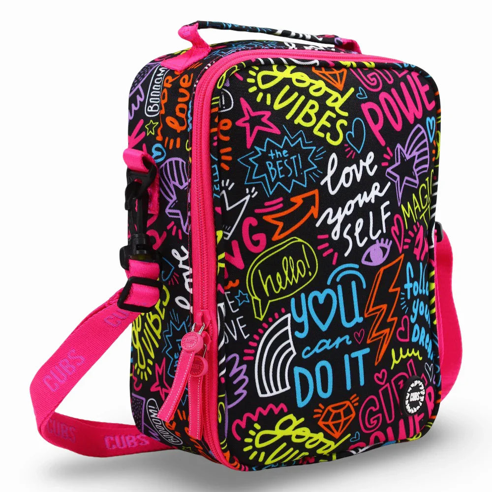 Cubs Love Yourself Lunch Bag - School