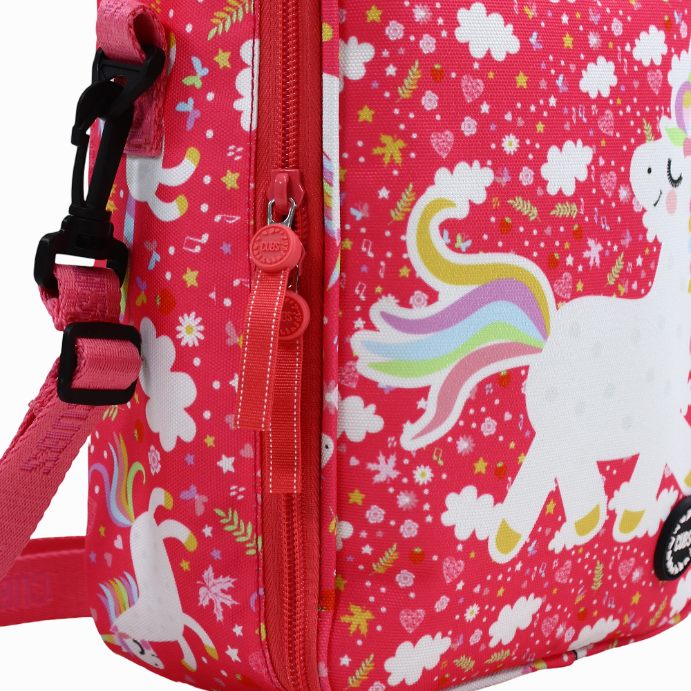 Cubs Pinkish Unicorn Lunch Bag