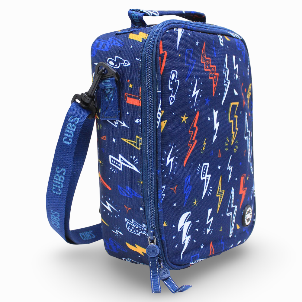 Cubs Navy Bolts Lunch Bag